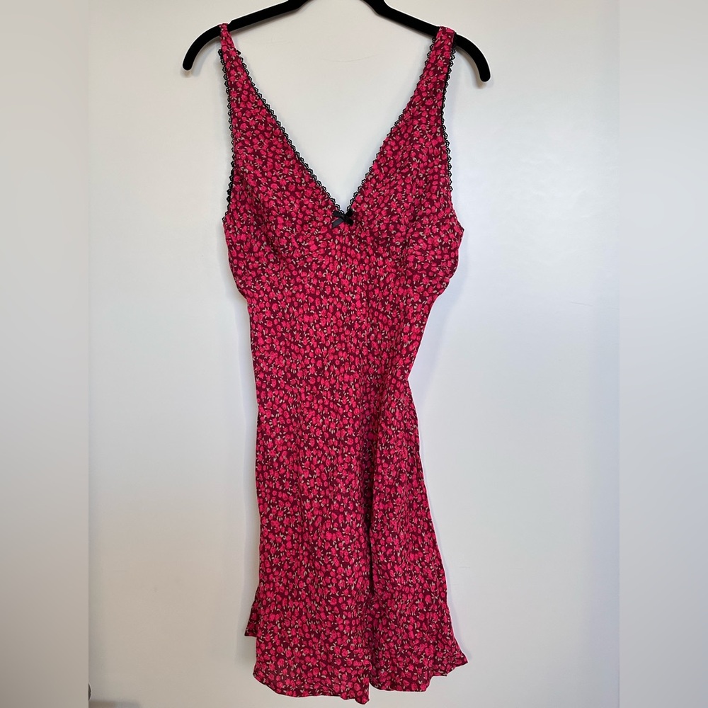 Red Floral Dress